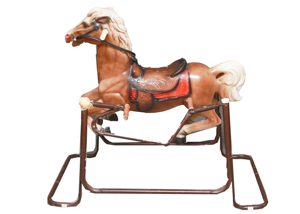 Vintage Wonder Horse Spring Rocking Horse EBTH